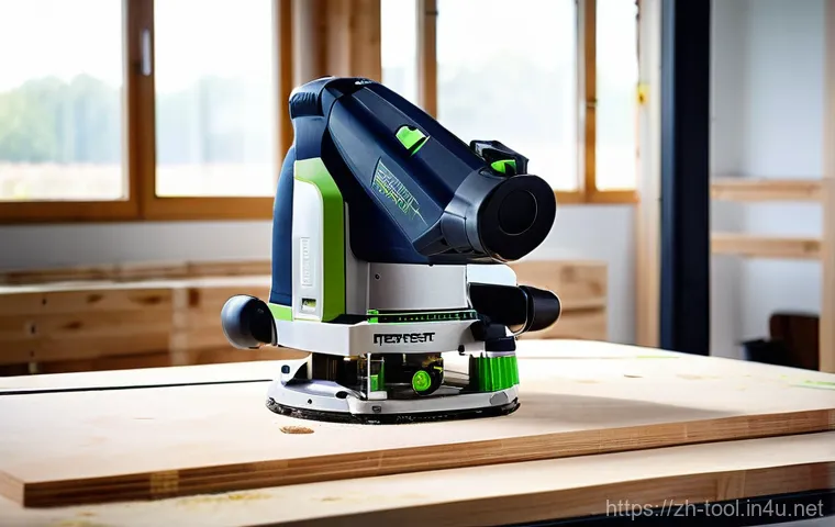 공구 전문 브랜드별 특징 분석 - **Prompt 1: Precision Woodworking with Festool**
    A highly skilled male or female woodworker, wea...
